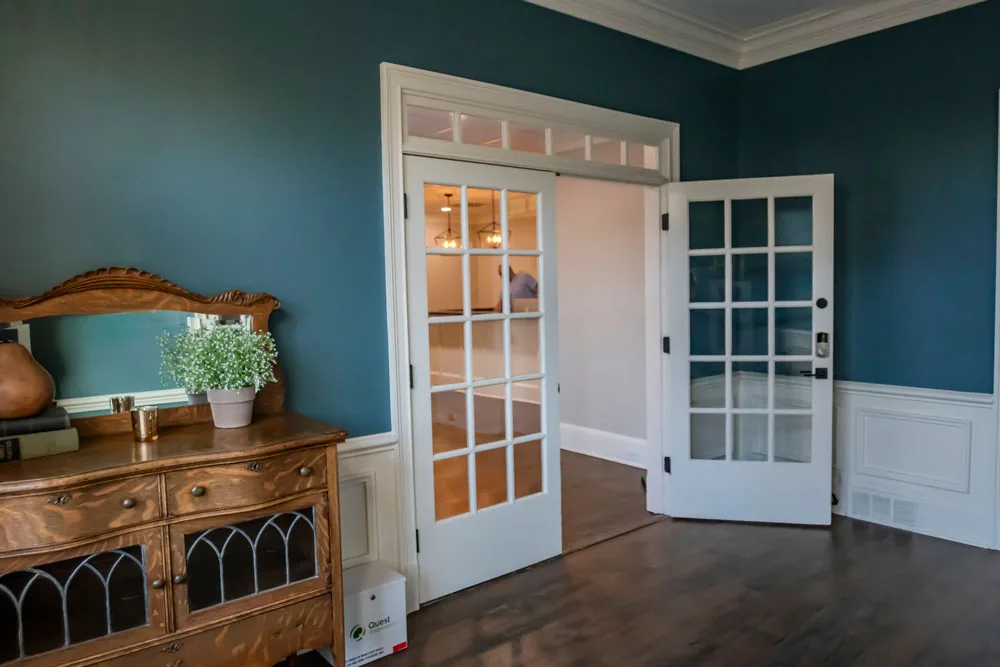 A consultation room at ESJ Aesthetics in Dunwoody